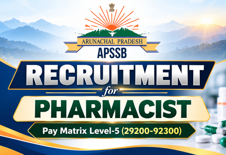 Recruitment for Pharmacist under Staff Selection Board