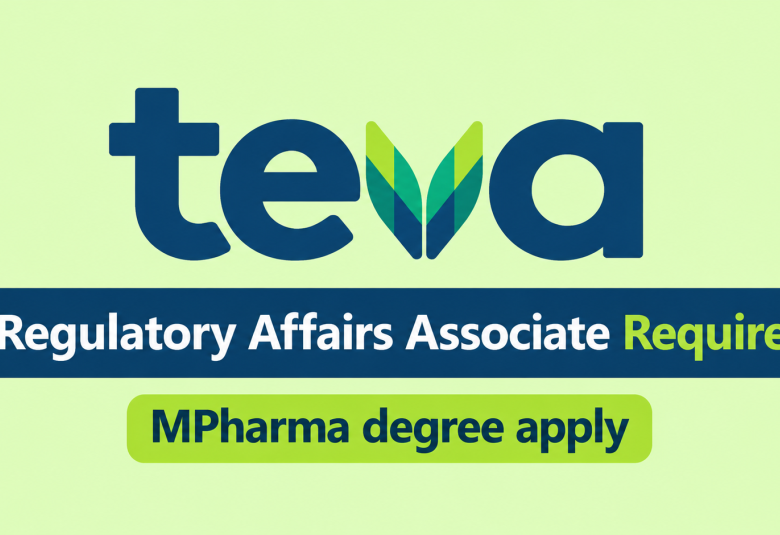 Teva Career - Regulatory Affairs Associate Require