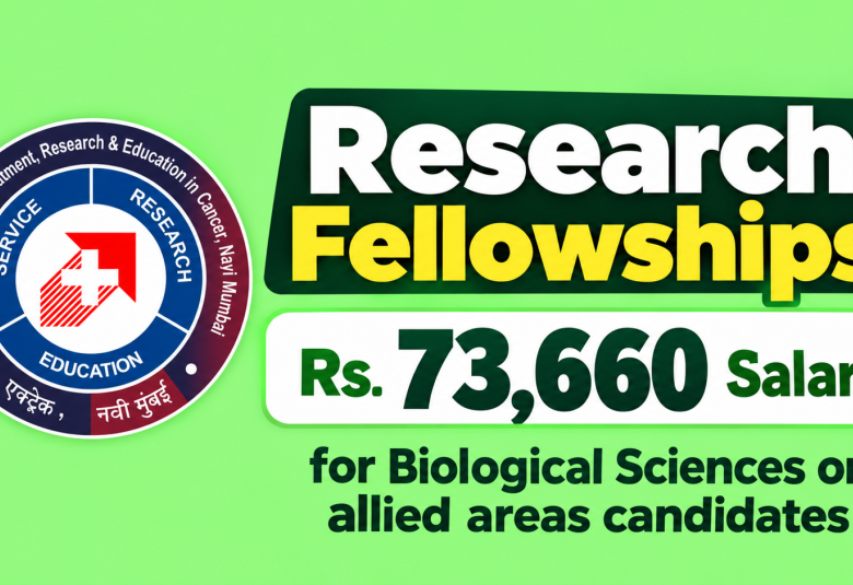 Research Fellowships at ACTREC