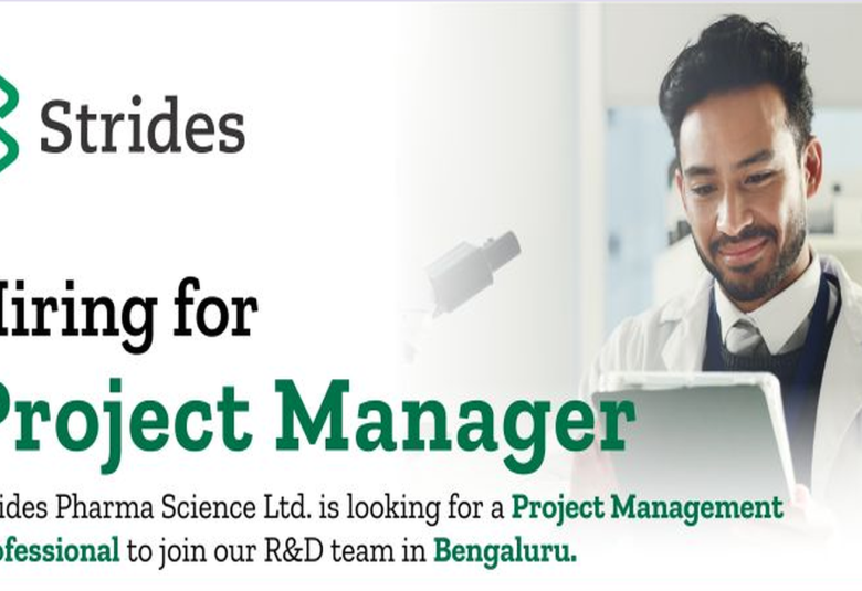 Strides Pharma looking for a Project Management Professional 