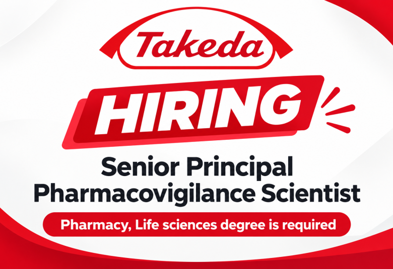 Takeda Hiring Senior Principal Pharmacovigilance Scientist