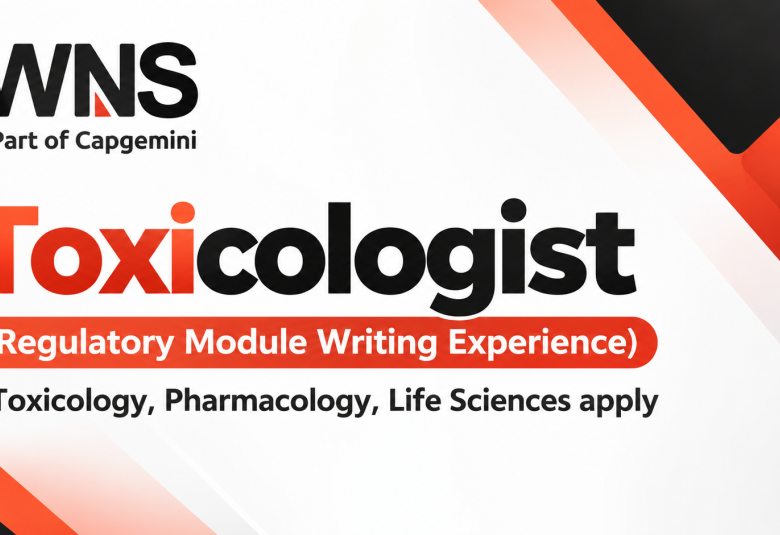 WNS Global Services looking for Toxicologist
