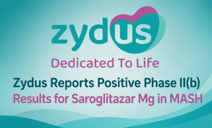 Zydus Reports Positive Phase II(b) Results for Saroglitazar Mg in MASH