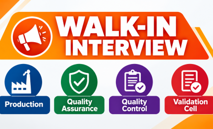 CORONA Remedies Openings : Production, Quality Assurance, Quality Control, Validation Cell Jobs