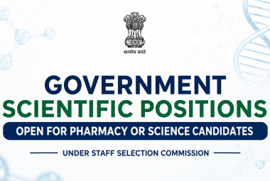 Government Scientific Positions Open for Pharmacy or Science Candidates under staff selection commission