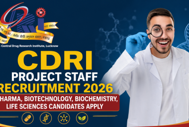 CDRI Project Staff Recruitment 2026