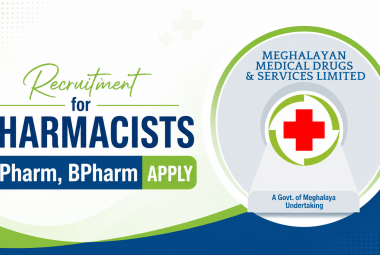 Recruitment for Pharmacists at Meghalayan Medical Drugs & Services Ltd