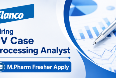 Elanco Animal Health Hiring PV Case Processing Analyst - M.Pharm Fresher Apply