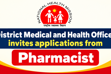 District Medical and Health Officer invites applications from Pharmacist