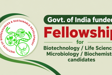 Govt. of India funded Fellowship for Biotechnology / Life Science / Microbiology / Biochemistry candidates at BRIC-IBSD