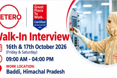 Hetero Pharma Walk in Interview
