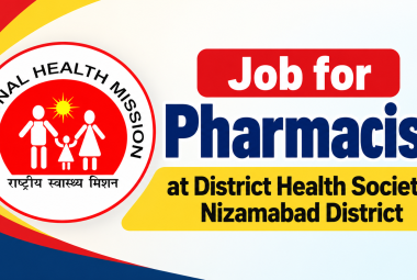 Job for Pharmacist at District Health Society, Nizamabad District