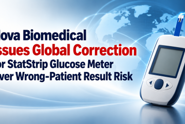Nova Biomedical Issues Global Correction for StatStrip Glucose Meter Over Wrong-Patient Result Risk