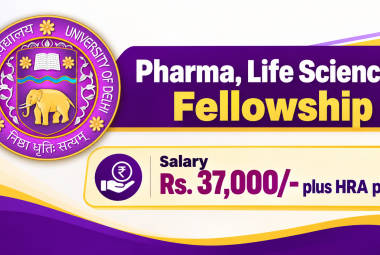 Pharma, Life Sciences Fellowship at University of Delhi