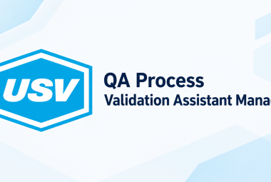 QA Process Validation Assistant Manager Require at USV Private Limited