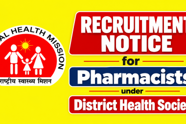 Recruitment Notice for Pharmacists under District Health Society