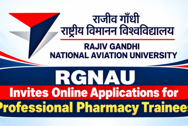 RGNAU invites Online Applications for Professional Pharmacy Trainees