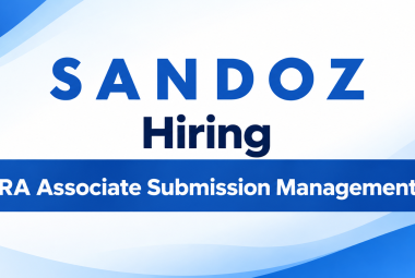 Sandoz Hiring RA Associate Submission Management