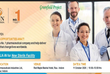 Walk in Drive for New Sterile Facility at Sun Pharma