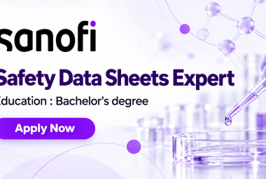 Work as Safety Data Sheets Expert at Sanofi