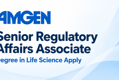 Work as Senior Regulatory Affairs Associate at Amgen