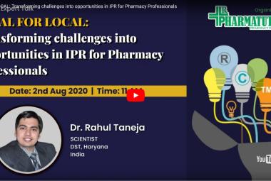 intellectual property rights career for pharmacy students