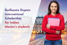 Guillaume Dupaix International Scholarship for Indian Master’s students
