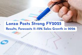 Lonza Posts Strong FY2025 Results, Forecasts 11–12% Sales Growth in 2026