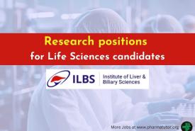 Research positions for Life Sciences candidates at ILBS
