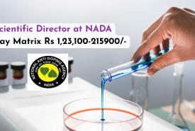 Applications are invited for Scientific Director at NADA
