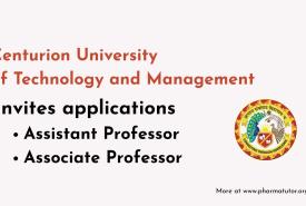 Centurion University of Technology and Management invites applications for Assistant & Associate Professor