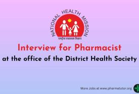 Interview for Pharmacist at the office the of the District Health Society