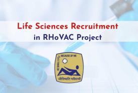 Life Sciences Recruitment in RHoVAC Project at SJRI