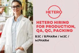 Mega Walk in drive for Production, QA, QC, Packing at Hetero