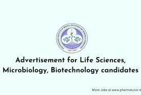 Advertisement for Life Sciences, Microbiology, Biotechnology candidates at PGIMER