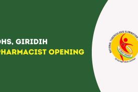 Applications are invited for the post of Pharmacist in District Health Society