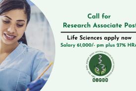 Call for Research Associate Position at NIPGR - Life Sciences apply now