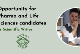 Opportunity for Pharma and Life Sciences candidates to Join CCRUM as Scientific Writer