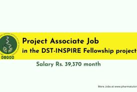 Project Associate Job in the DST-INSPIRE Fellowship project at NIPGR
