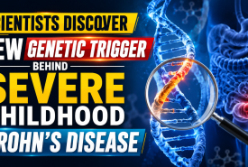 Scientists Discover New Genetic Trigger Behind Severe Childhood Crohn's Disease