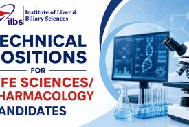 Technical positions for Life Sciences / Pharmacology candidates at ILBS