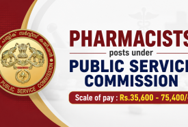 Applications are invited for post of Pharmacists under Public Service Commission 