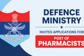 Defence Ministry invites applications for Post of Pharmacists