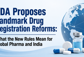 FDA Proposes Landmark Drug Registration Reforms : What the New Rules Mean for Global Pharma and India