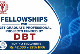 Fellowships for Post Graduate Professional projects funded by DBT, AIIMS