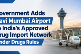 Government Adds Navi Mumbai Airport to India's Approved Drug Import Network Under Drugs Rules