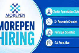 Morepen Hiring Scientist, Chemist, QA Executive