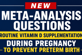 New Meta-Analysis Questions Routine Vitamin D Supplementation During Pregnancy to Prevent Preterm Birth