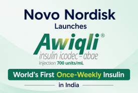 Novo Nordisk Launches World's First Once-Weekly Insulin 'Awiqli' in India