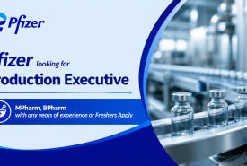 Pfizer looking for Production Executive